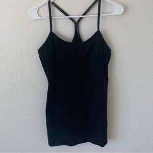lululemon athletica Black power Y Top